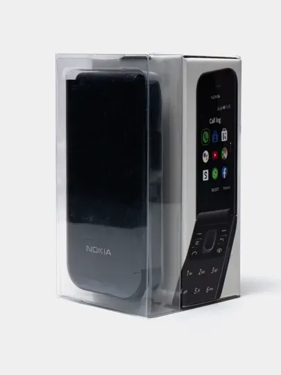 Nokia 2720 Flip кнопочный телефон-раскладушка, Dual SIM, большой экран, громкий звук