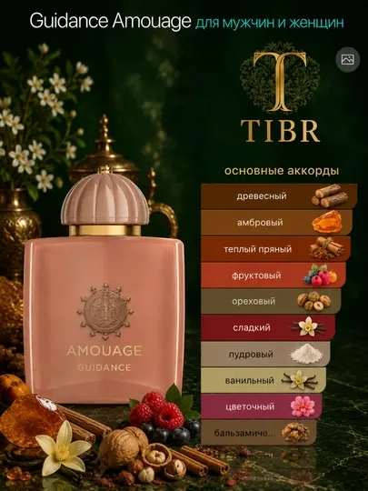 Парфюм для женщин и мужчин: духи Amouage Guidance — всесезонный унисекс-аромат
