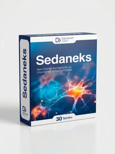 Седанекс магний глицин L-теанин от стресса и для сна №30, Damaar