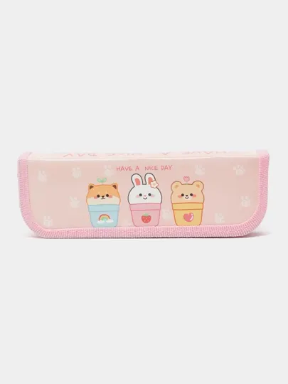Пенал односекционный малый 190/65 60 ПО-01-HAPPYANIMALS q0000051710