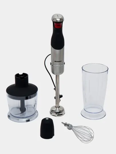 Погружной блендер Shivaki SH-HB-2045 3-в-1: измельчитель, венчик