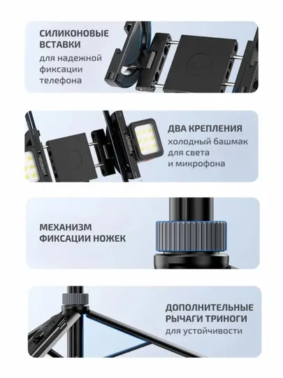 Ulanzi TT88 – Профессиональный 4-в-1 MagSafe Селфи-стик и Overhead-штатив для обзоров