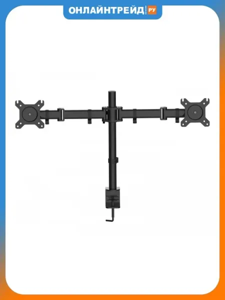 CACTUS Кронштейн для мониторов CS-VM-D29-BK 13"-27" макс.10кг