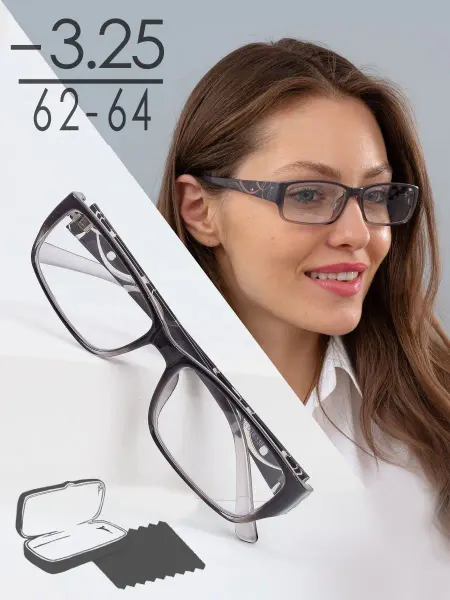 SALIVIO Очки корригирующие женские -3,25 РЦ 62-64