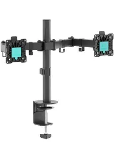 Кронштейн для двух мониторов ONKRON D221E, 13"-32", настольный, чёрный