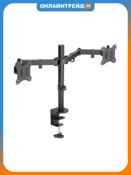 SONNEN Кронштейн для двух мониторов настольный 17"-32", до 16 кг