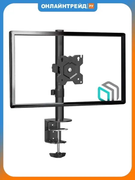 ONKRON Кронштейн для монитора D101E 10"-34", черный