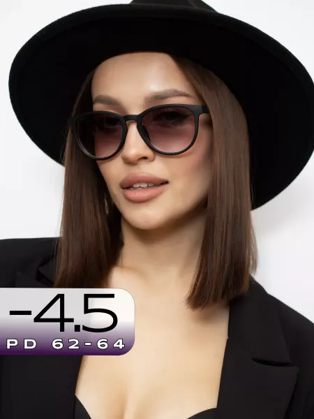 FarSi Стильные очки для зрения -4,5 корригирующие