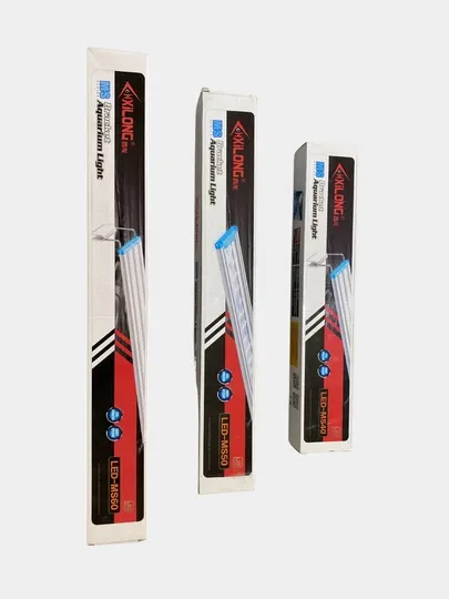 LED-светильник для аквариума XiLong Led MS-40, белый/синий, 10 Вт