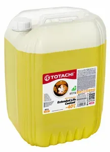 Антифриз Желтый TOTACHI ELC (-40C) 20 л карбоксилатный OAT