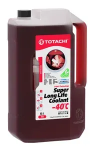 Антифриз Красный TOTACHI SLLC (-40C) 5 л лобридный P-OAT