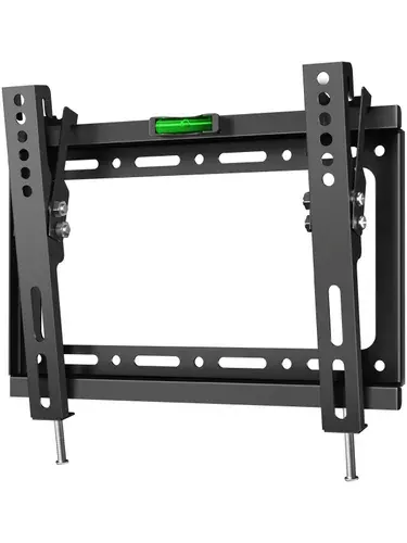 Кронштейн для телевизора настенный 13"-42" наклонный, чёрный TME-22B / крепление для телевизора на стену до 35 кг