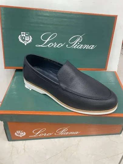 Мужские мокасины, кожа и замша, размер 39-43, Loro Piana