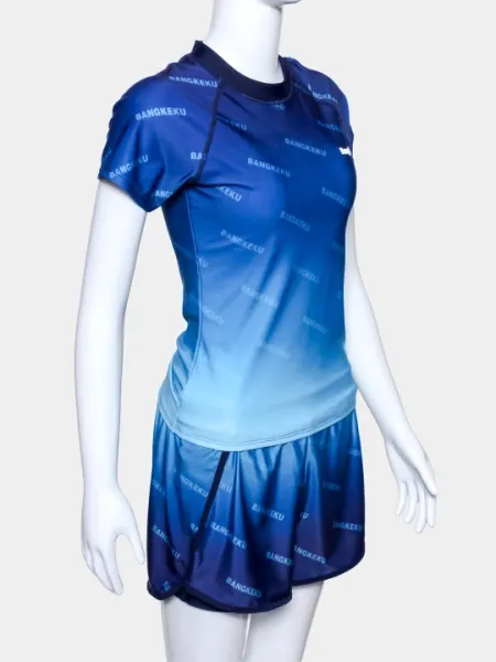 Женский рашгард-комплект Mina GradientFit L-4XL, UV 50+, бюст 96-112 см
