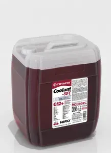 Антифриз Красный TOTACHI G12+ (-50C) 10 кг карбоксилатный OAT