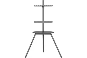 Подставка для телевизора Cactus CS-ST2844GY темно-серый 43"-65" макс.40кг напольный (CS-ST2844GY)