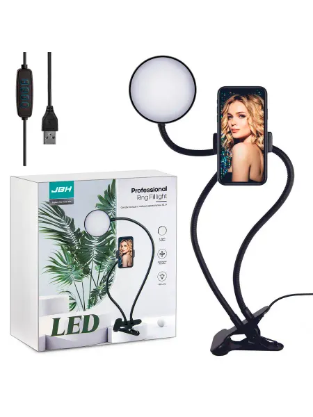 JBH Селфи-кольцо с LED-подсветкой SL-9 белый