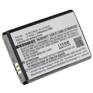Аккумуляторная батарея iBatt 1300mAh видеокамеры Samsung SMX-C10, C14 (IA-BH130LB)