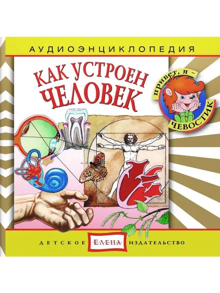 Звуковая книга Аудиоэнциклопедия. Как устроен человек (аудио-CD)