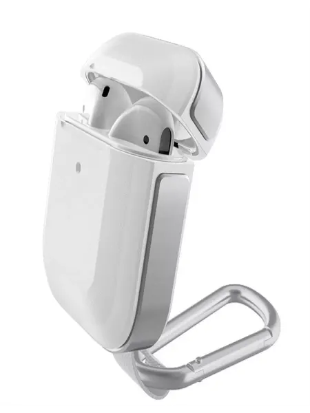 X-doria Кейс Defense Trek для AirPods Серебро