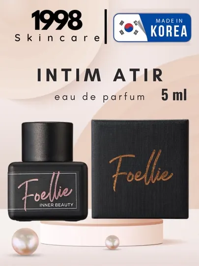 Нежный и приятный аромат корейского интимного парфюма -Foellie Inner Perfume, 5 мл