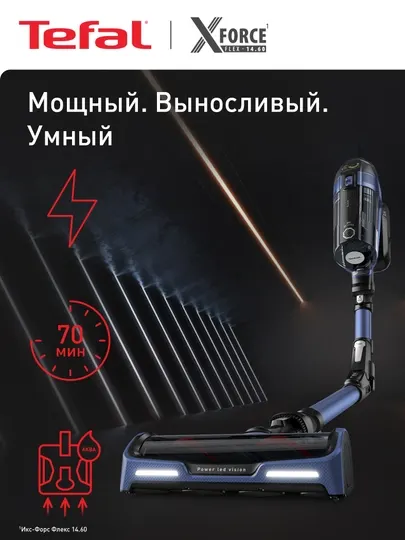 Беспроводной пылесос Tefal X-Force Flex 14.60 Aqua TY99C0WO