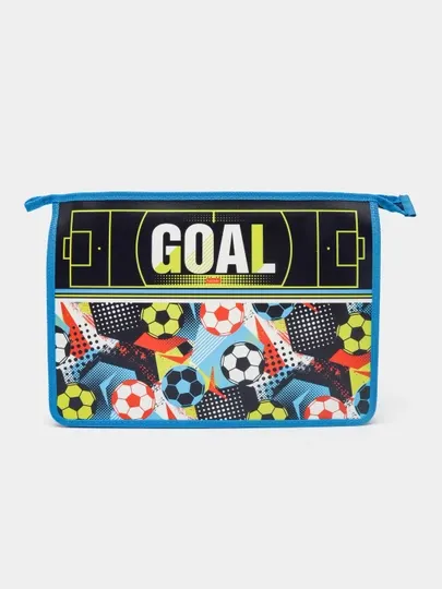 Папка для тетрадей пластиковая А4ф Hatber 240 * 340 * 75мм -Goal!- AMc_61056