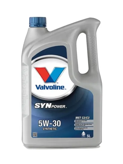 Моторное масло VALVOLINE SYNPOWER XL-III C3 5W-30 5 литров, автомобильное масло