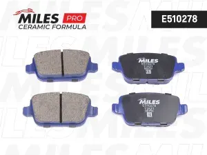 Колодки тормозные задние (Смесь CERAMIC) FORD GALAXY/MONDEO/S-MAX/VOLVO S80/XC70/FREELANDER 06- ( GDB1708) E510278