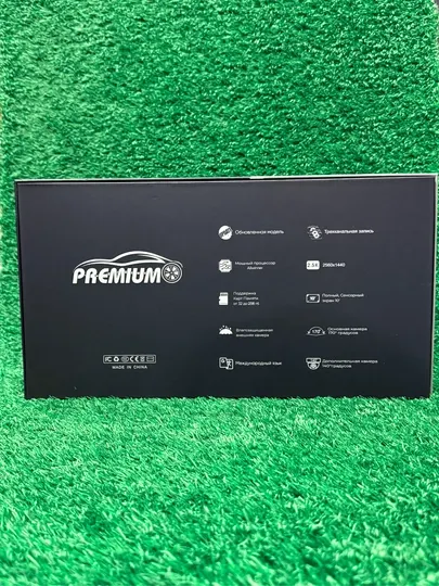 Видеорегистратор-Зеркало PREMIUM-P7 Series (3 камеры,2.5K, Wi-Fi) Ночной режим+32Gb флешка