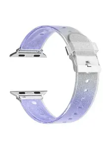 Силиконовый TPU ремешок для Apple Watch 44/45/46/49 mm Caweon DSJ-60-42-PR Purple