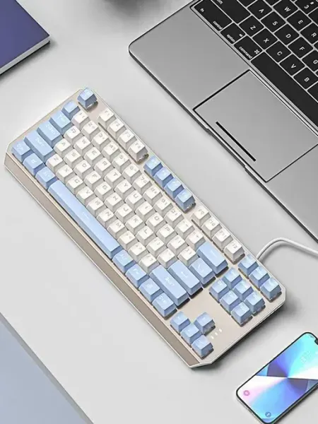 Проводная механическая клавиатура Eweadn TK870 Blue-Ray Blac…