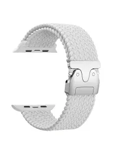 Нейлоновый ремешок Pulse для Apple Watch 40/41/42 мм Caweon DSN-48-38-WT White