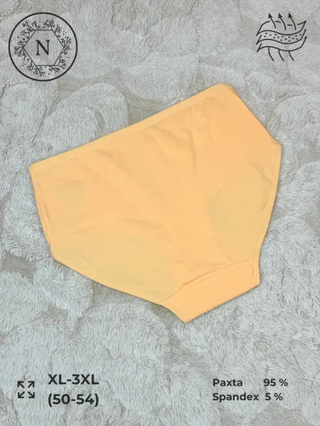 Женские хлопковые трусы XL–3XL #0583