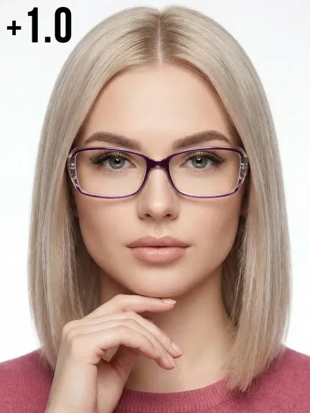 ТрендиОПТИК Очки для зрения +1.0, корригирующие с диоптриями