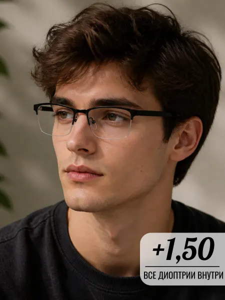 М ОПТИКС Очки для зрения +1.50 корригирующие