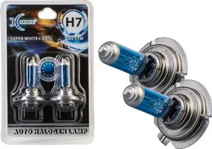 Лампа галогеновая головного света H7 PX26d 4000K Super White +30% 12V 55W Блистер 2шт, XENITE 1007046