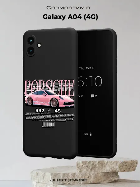 Принт-бутик Чехол на Samsung A04 4G с принтом Машина Порше