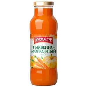 Нектар тыквенно-морковный Кухмастер с мякотью, 0.68 л