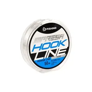 F-FISHING Леска Impresa Hook Line Clear 50м 0,105мм 1,03кг 2,3lb