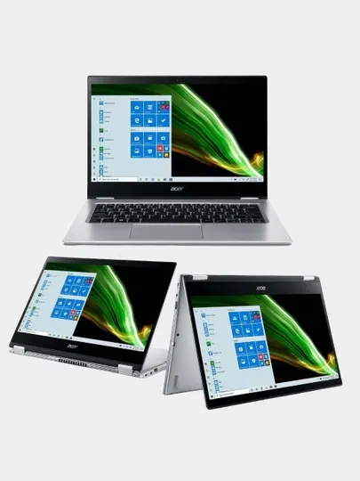 Ноутбук Acer Spin14, 360 экран, i3-N305 8/512 SSD/14.0 FullHD IPS, Гарантия 1 Год