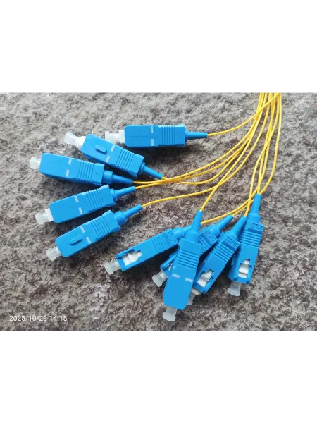 Пигтейлы оптические 10 шт. SC UPC, SM, 1метр, 0,9мм