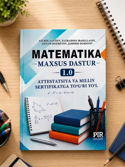 Книга «Математика. Maxsus Dastur 1.0» Аттестация и национальный сертификат