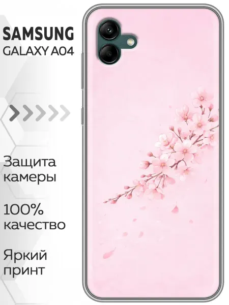 Marketclub Чехол на Samsung Galaxy A04 женский сакура