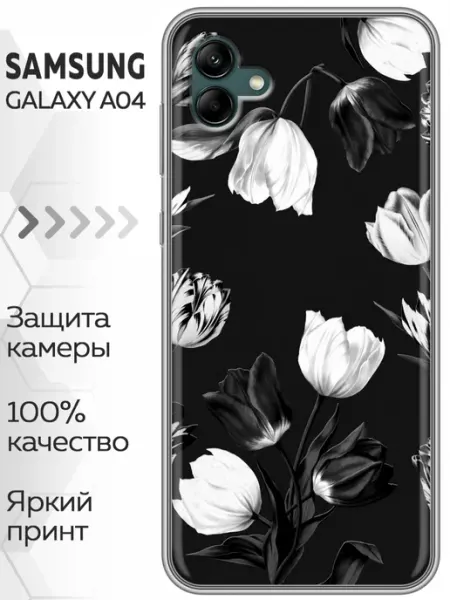 Marketclub Чехол на Samsung Galaxy A04 цветы женские
