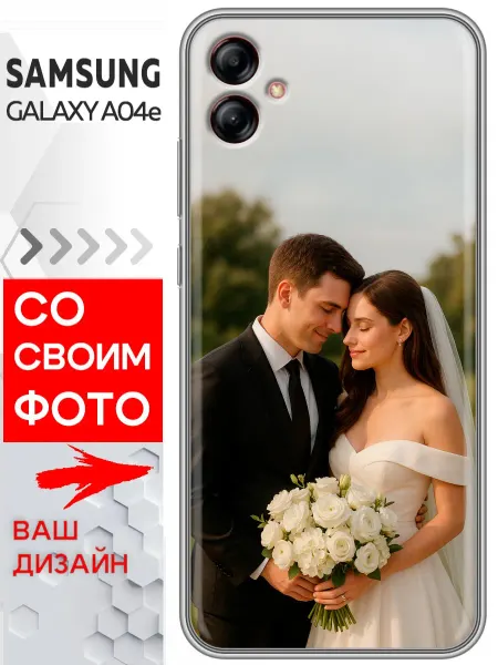 Marketclub Чехол на Samsung Galaxy A04e со своим фото