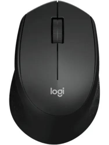 Мышь беспроводная Logitech M330 Silent Plus V1.0, 1000 dpi, технология SilentTouch, черная
