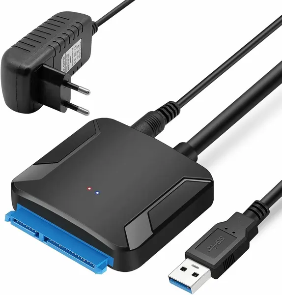 SSD HDD корпус 3,5/2,5 SATA-USB 3,0 внешний корпус для 3.5 SSD дисков с блок питанием