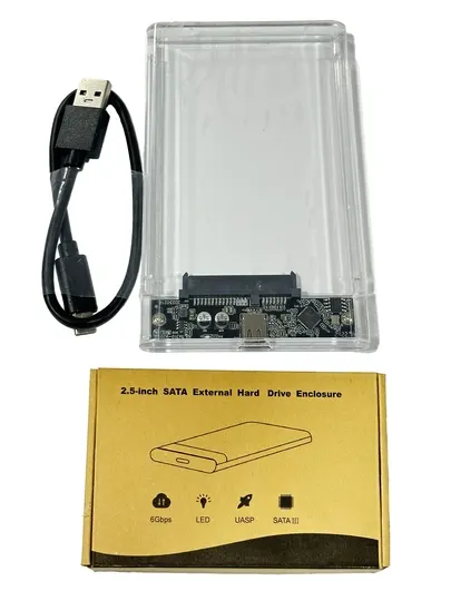 Внешний корпус для жесткого диска USB 3.0, для переноски, 2,5-дюймовых жестких дисков