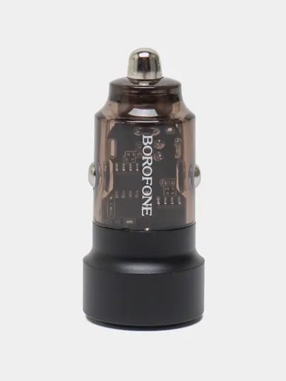 Автомобильное зарядное устройство Прикуриватель Borofone BZ20 38W 2 портами PD20W+QC3.0